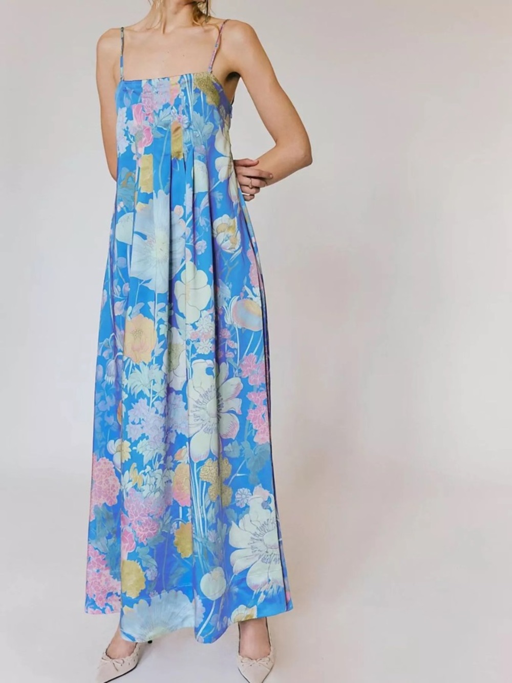 NWOT Free People Botanical Maxi Dress